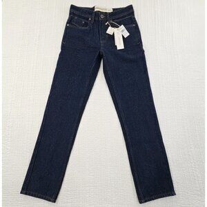 NEW Free Planet Jeans Men's 28x30 Dark Wash Casual Tapered Stretch Denim NWT